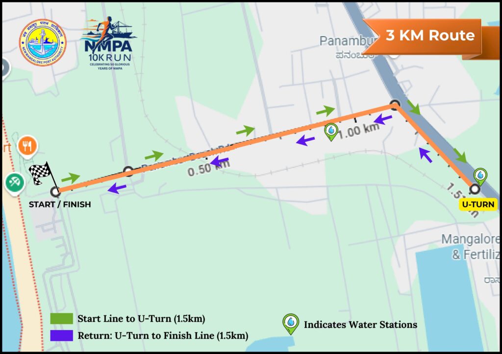 NMPA 10K Run Route Maps 3