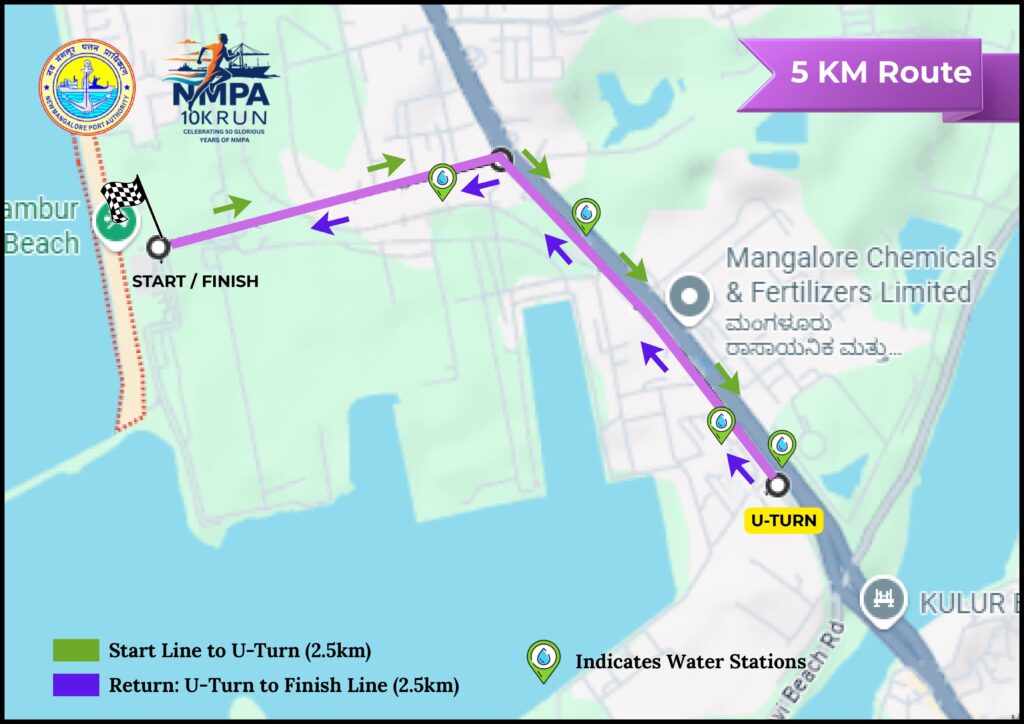 NMPA 10K Run Route Maps 2